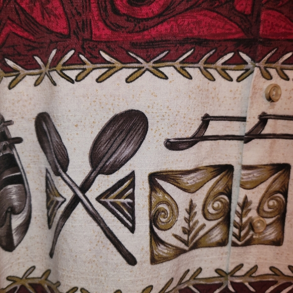 RJC Limited Mens Tropical Camp Hawaiian Button Up - Picture 5 of 7